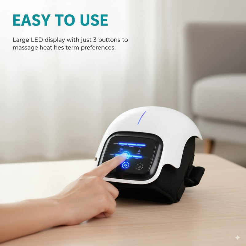 HeatRelief™ Gewrichtsmassager 3V1 - Knie, Elleboog, Schouder